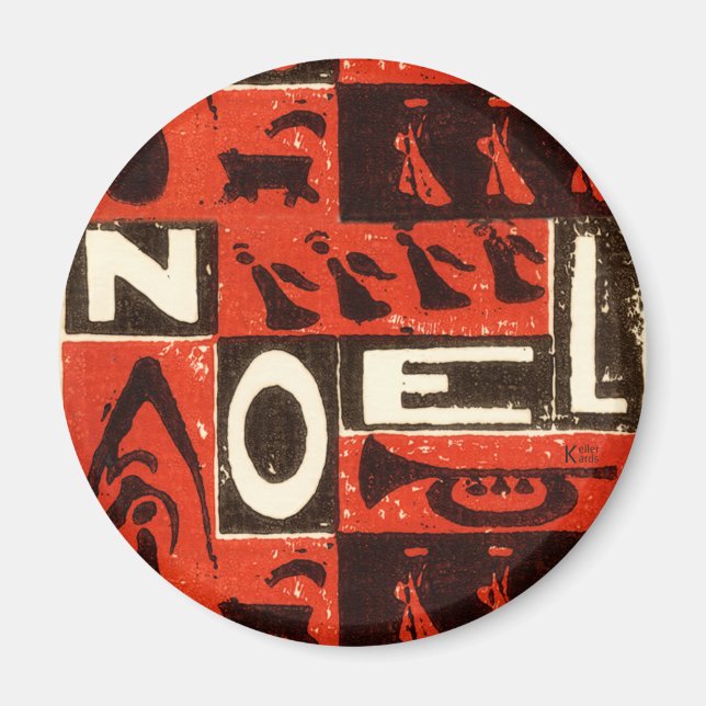 Noel Red Magnet (Front)