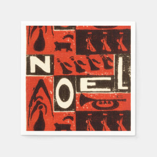 Noel Red Napkins