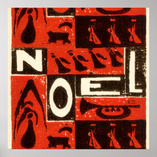 Noel Red Poster