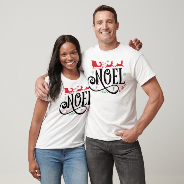 Noel Reindeer car Christmas T shirt, Xmas T shirt (Unisex)