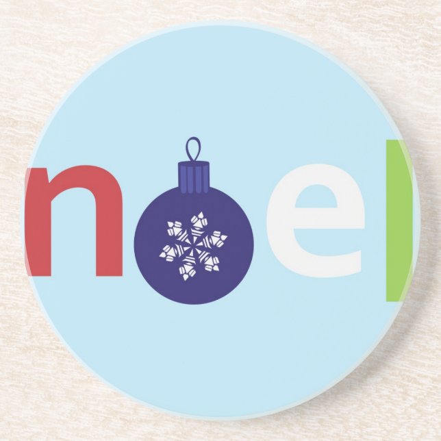 Noel Sandstone Coaster (Front)