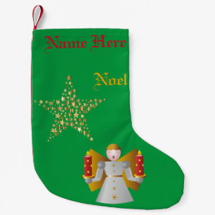 Noel Stocking w/ Angel