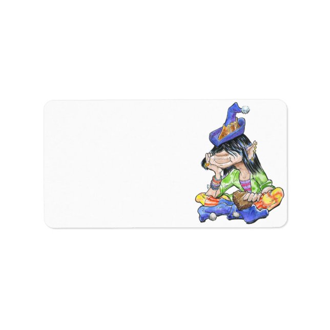 Noel, the Hippie Elf Label (Front)