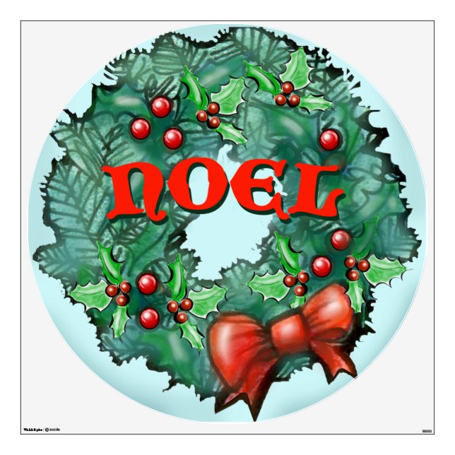 Noel Wall Decal (Front)