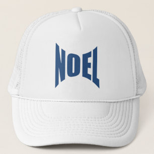 NOEL white trucker cap