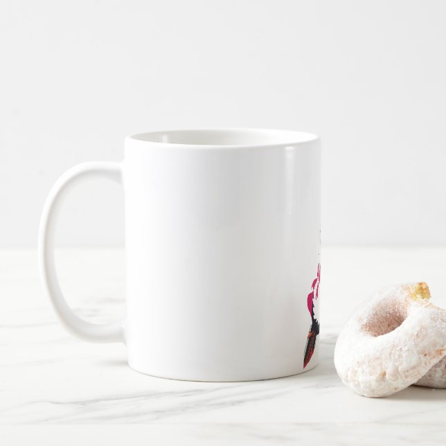 Noele minimalist - Genshin Impact Coffee Mug (With Donut)
