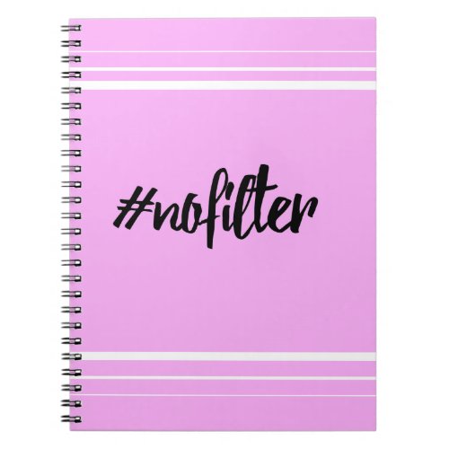 nofilter notebook