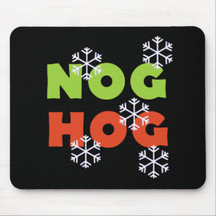 Nog Hog Mouse Pad