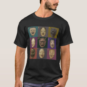 Noh masks colection T-Shirt