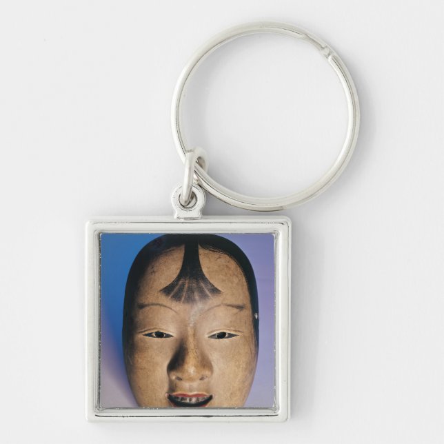 Noh theatre mask of a young boy called keychain (Front)