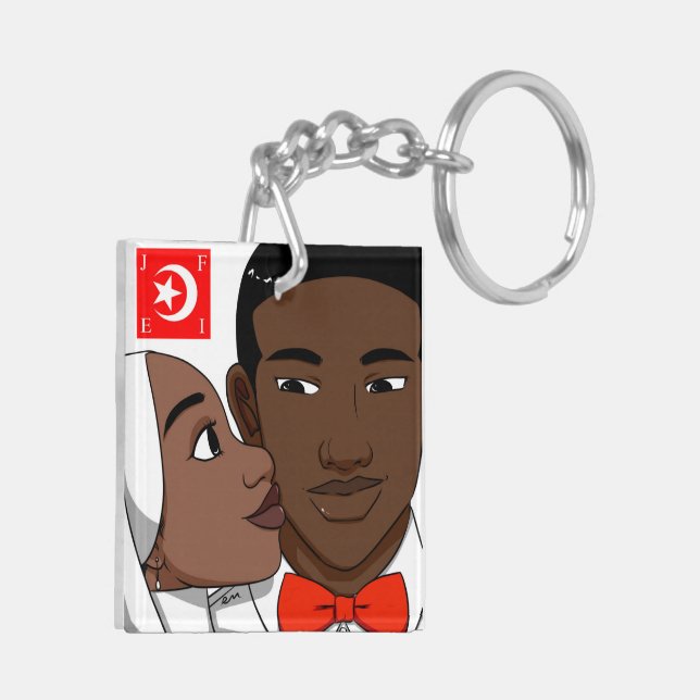 NOI Love Keychain (Back Left)