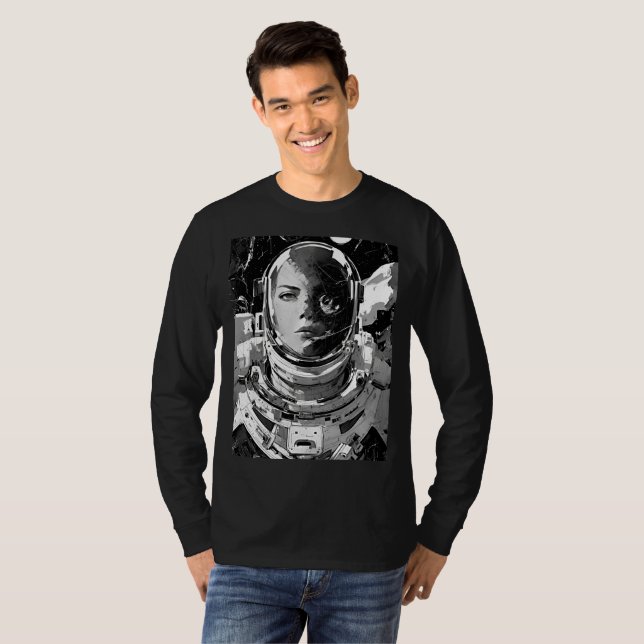 Noir Astronaut Muse Tee (Front Full)
