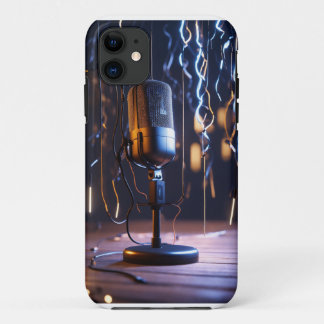 "Noir Nights: The DJ Scene" iPhone 11 Case