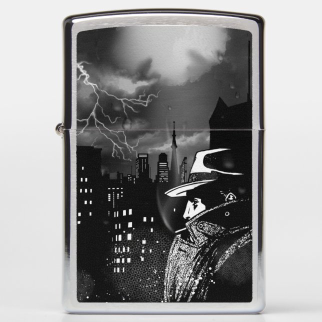 Noir Nights Zippo Lighter (Front)