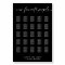NOIR Wedding Seating Chart Foam Board Sign