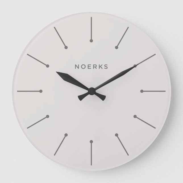 Noirva Minimal Clock (Front)