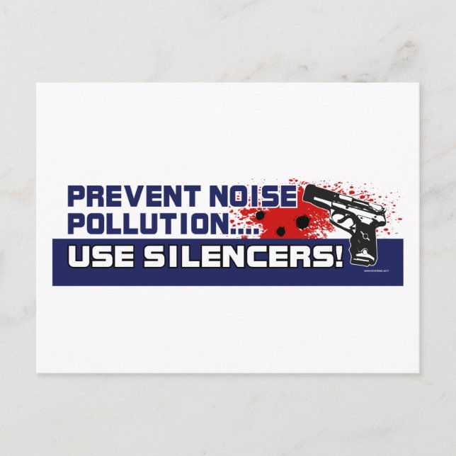 Noise-Pollution-Bloody Postcard (Front)