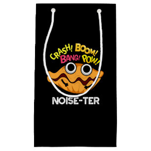 Noise-ter Funny Noisy Oyster Pun Dark BG Small Gift Bag