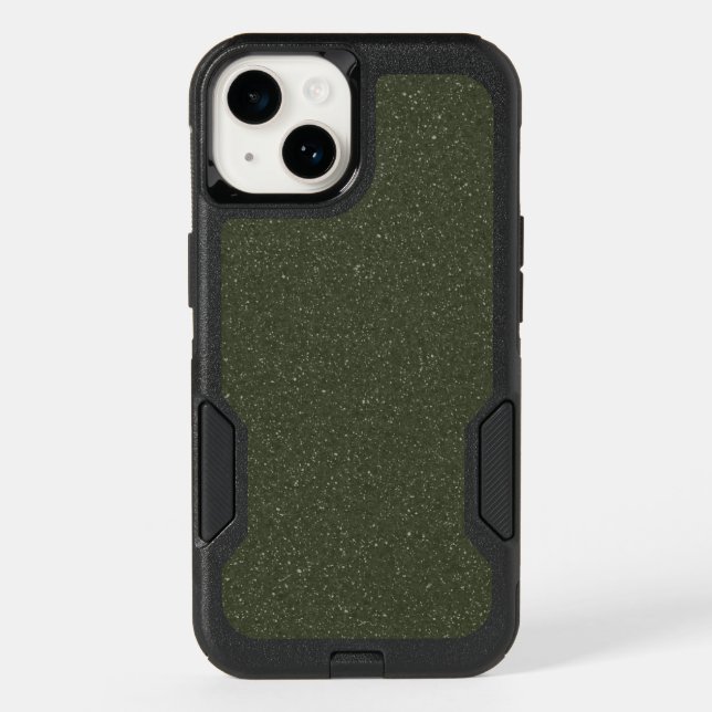 Noise Texture Moss Green OtterBox Case – Customize (Back)