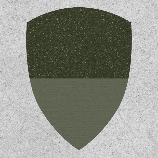 Noise Texture Moss Green Patch Badge – Customize (Front)