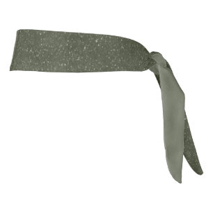 Noise Texture x Moss Green Tie Headband - Custom