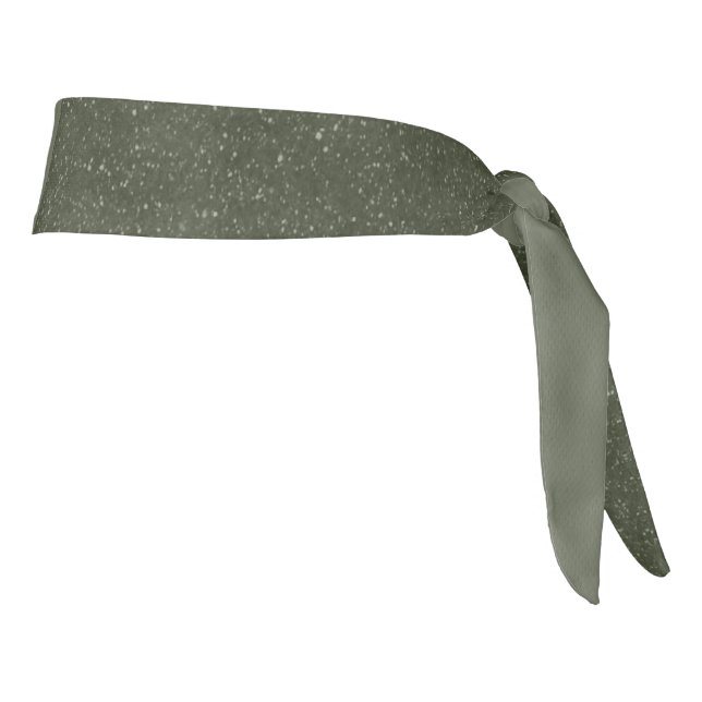 Noise Texture x Moss Green Tie Headband - Custom (Rotate 90)