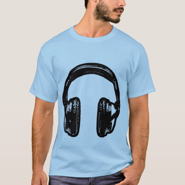 NOISEtrends Headphones Tee (Front)