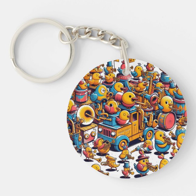 Noisy bird keychain (Front)