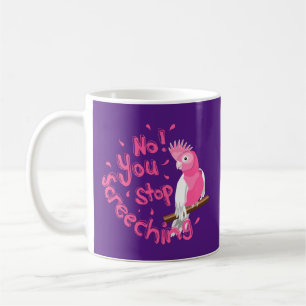 Noisy Pink Galah Coffee Mug