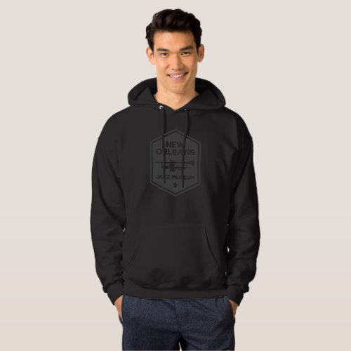 NOJM Trumpet grey Pullover Hoodie