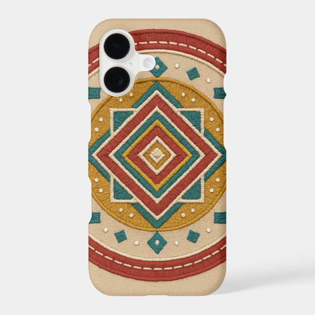 Nokshi Kahta: Mandala iPhone Case (Back)