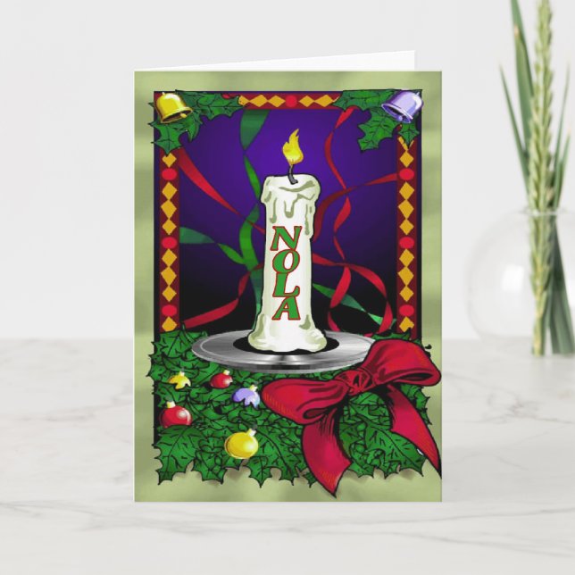 NOLa Christmas Card (Front)
