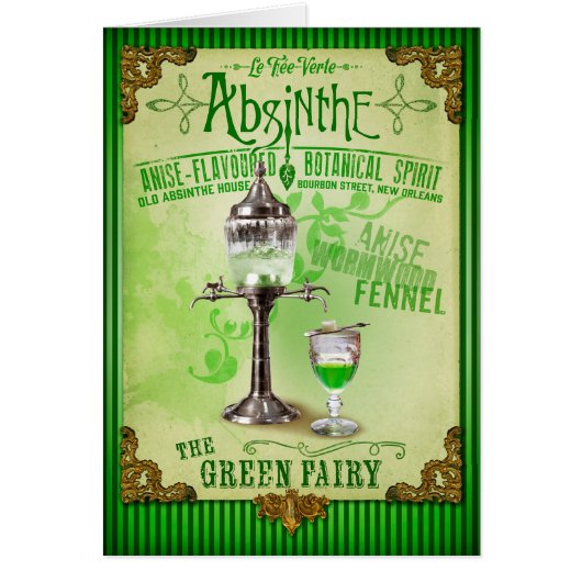 NOLA Collection Absinthe Artwork Cards (Front)
