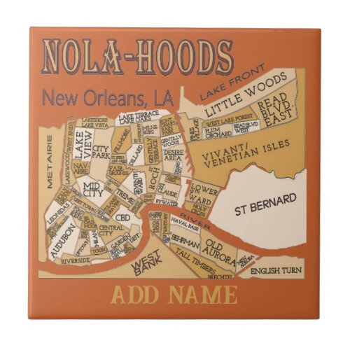 Nola_Hoods Map Ceramic Tile