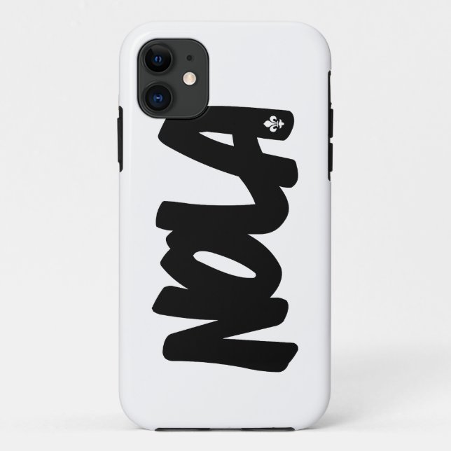 NOLA Letters Case-Mate iPhone Case (Back)