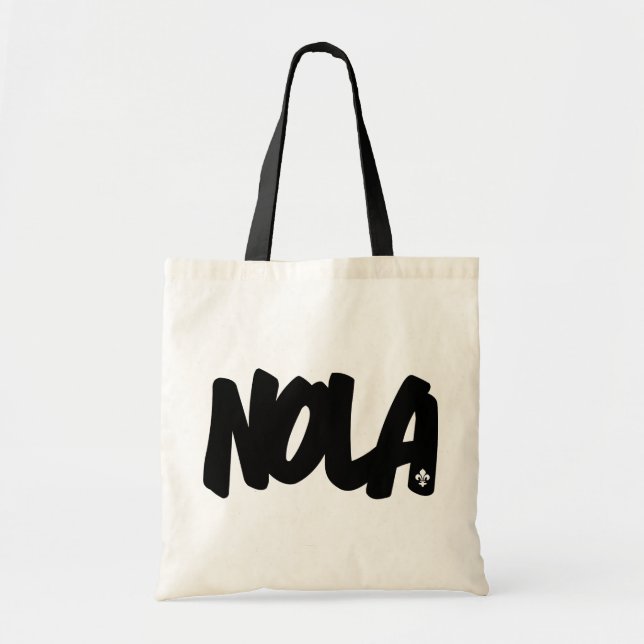 NOLA Letters Tote Bag (Front)