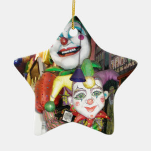 NOLA Mardi Gras Ceramic Ornament