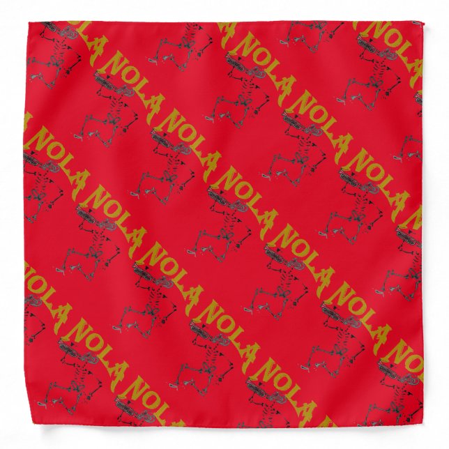 NOLA Music Bandana (Front)