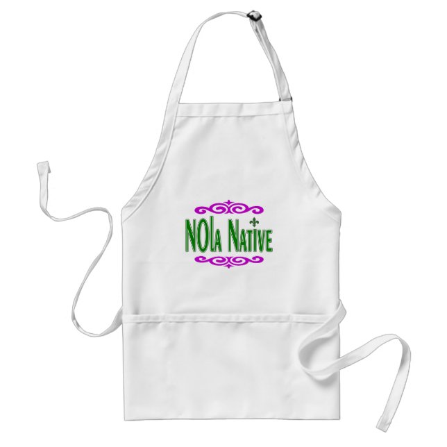 NOLa Native Adult Apron (Front)