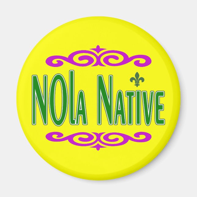 NOLa Native Magnet (Front)