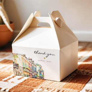 NOLA New Orleans Bourbon Street Mardi Gras Favor Boxes