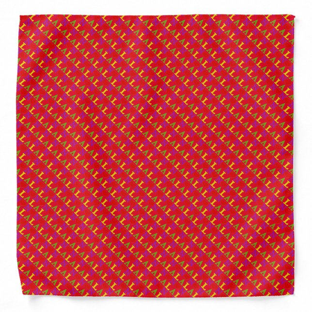 NOLA, New Orleans decal, Bandana (Front)