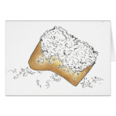 NOLA New Orleans Louisiana Sugary Beignet Pastry (Front Horizontal)