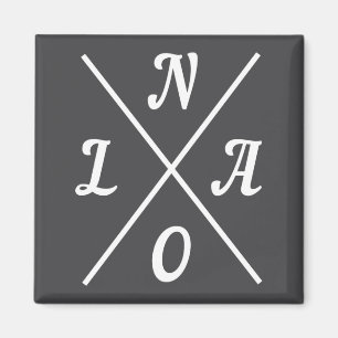 Nola New Orleans Louisiana United States _1  Magnet