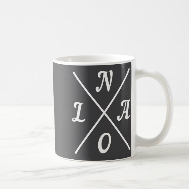 Nola New Orleans Louisiana United States  Coffee Mug (Right)