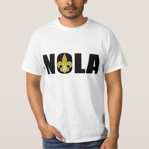 NOLA - New Orleans T-Shirt | Zazzle