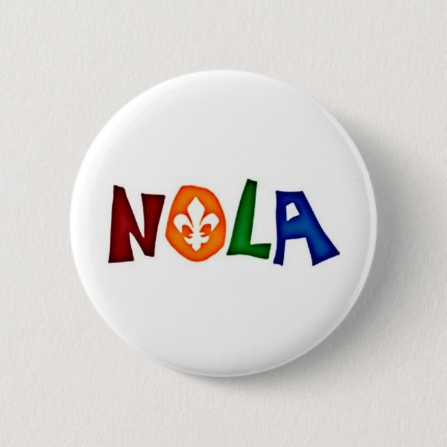 NOLA PINBACK BUTTON (Front)