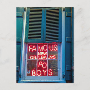 NOLA Poboys Postcard
