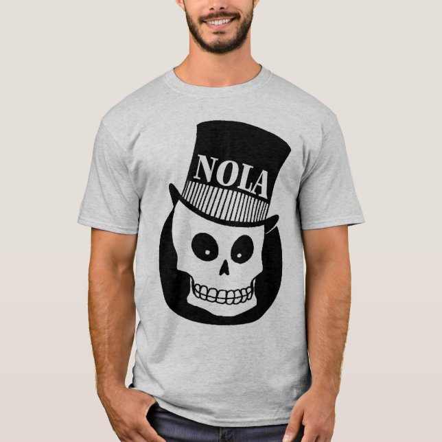 NOLA Skull In Top Hat (Front)