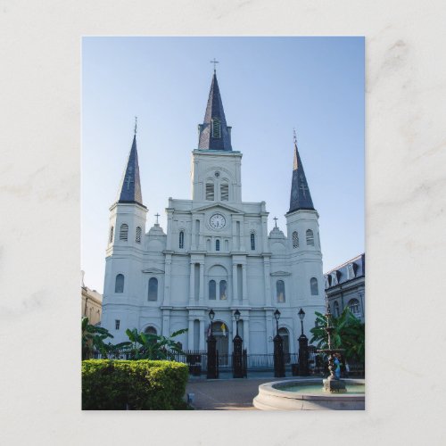 NOLA St Louis Cathedral During the Day Postcard